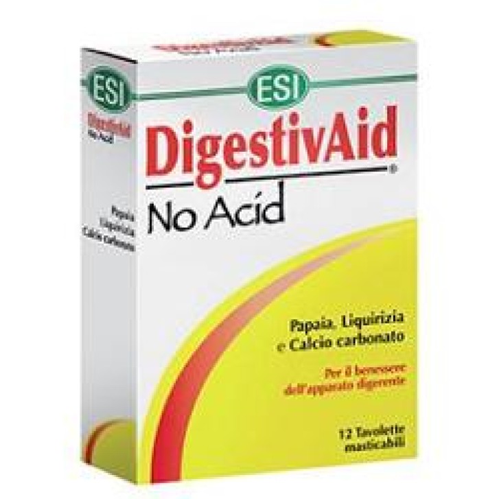 Esi Digestivaid Acid Stop 12 Ovalette - Integratore Alimentare