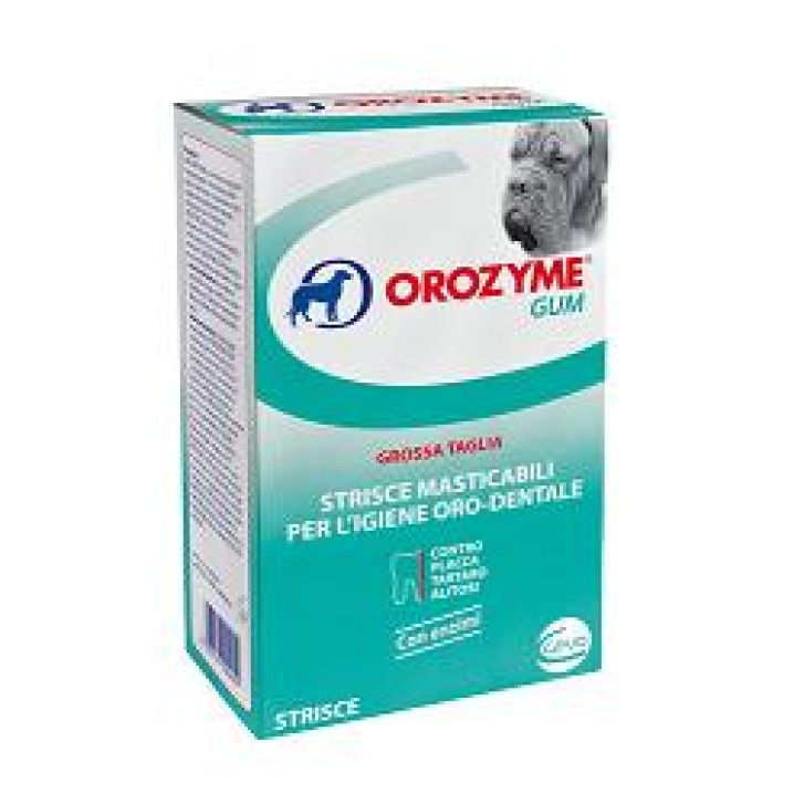 Orozyme Gum Strisce Masticabili Cani Grossa Taglia 141 grammi