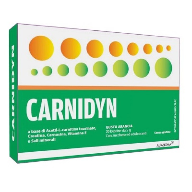 Carnidyn 20 Bustine - Integratore Energizzante