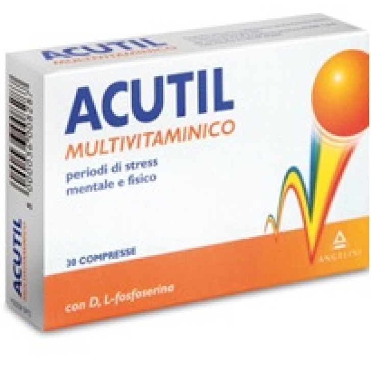 Acutil Multivitaminico 30 Compresse - Integratore Alimentare