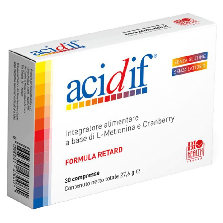 Acidif 30 Compresse - Integratore Alimentare