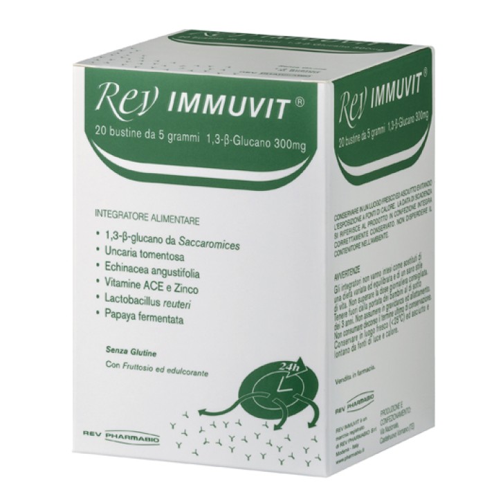 Rev Immuvit 20 Buste - Integratore Difese Immunitarie