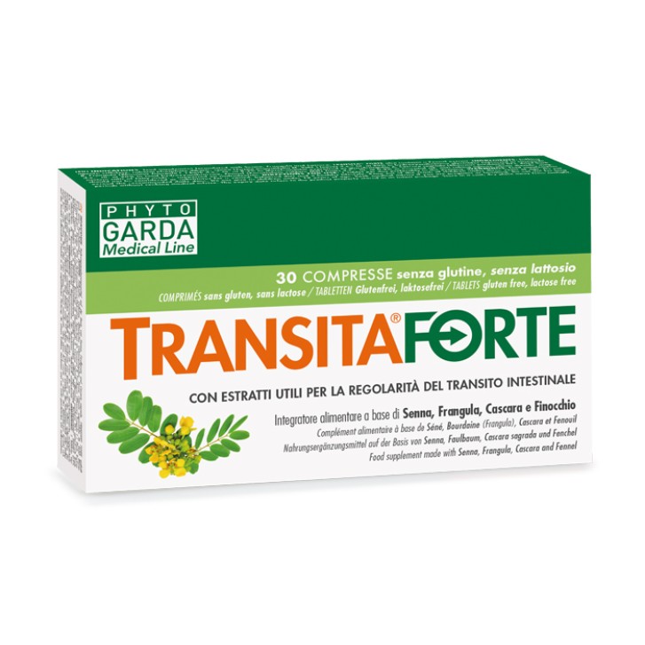 Transita Forte 30 Compresse - Integratore Intestinale