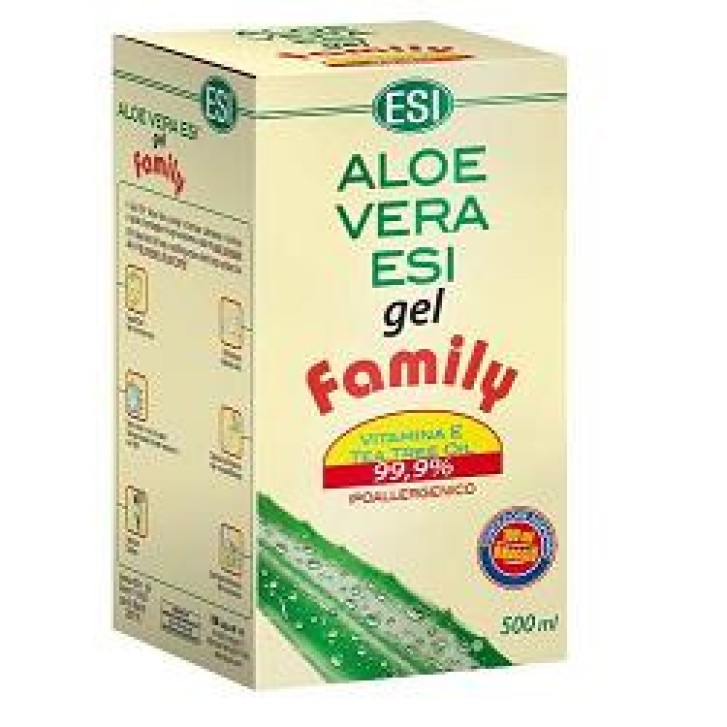 Esi Aloe Vera Gel Family per Pelle Secca e Irritata 500 ml