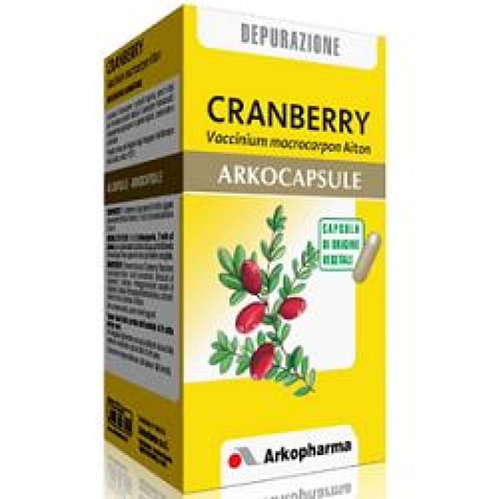 ArkoCapsule Cranberry 45 Capsule - Integratore Benessere Urinario
