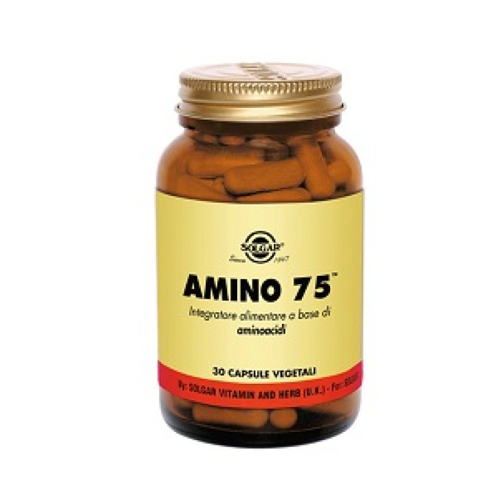 Solgar Amino 75 30 Capsule - Integratore Aminoacidi Essenziali