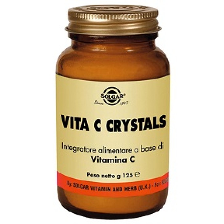 Solgar Vita C Crystals 125 grammi - Integratore Vitamina C