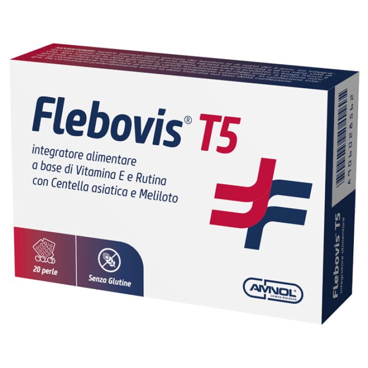 Flebovis T5 20 Capsule - Integratore Carenze Alimentari