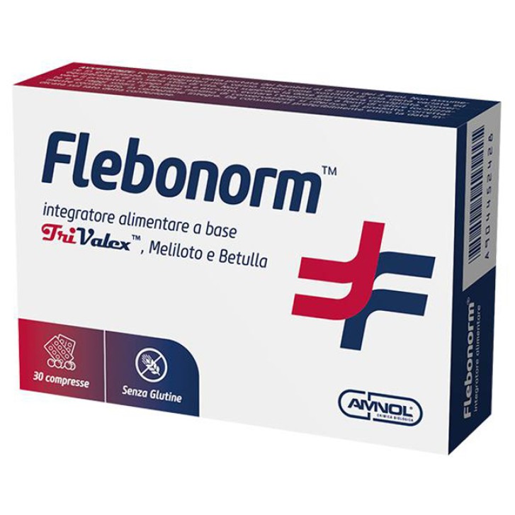 Flebonorm 30 Compresse - Integratore Microcircolo a Base di Diosmina