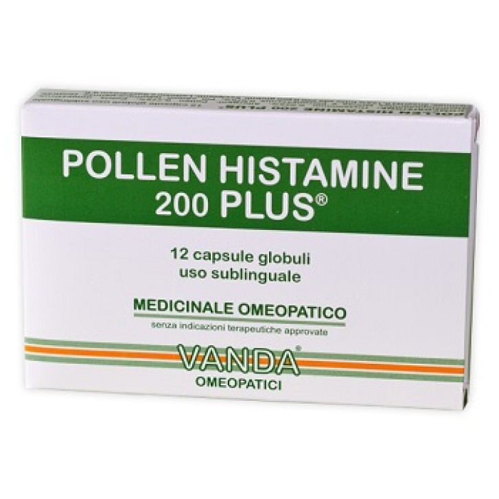 Pollen Histamine 200 Plus Vanda 12 capsule - Rimedio Omeopatico Allergie Stagionali