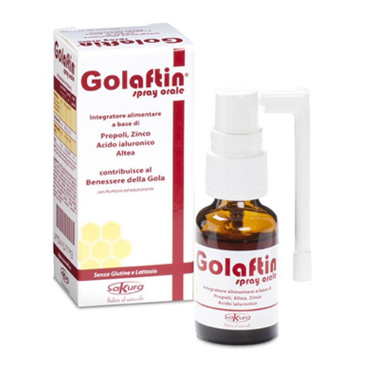 Golaftin Spray Orale 15 ml - Integratore Benessere della Gola