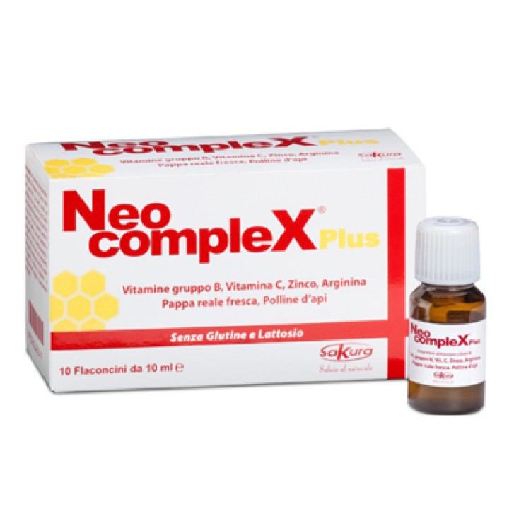 Neocomplex Plus 10 Flaconcini Monodose - Integratore Energetico