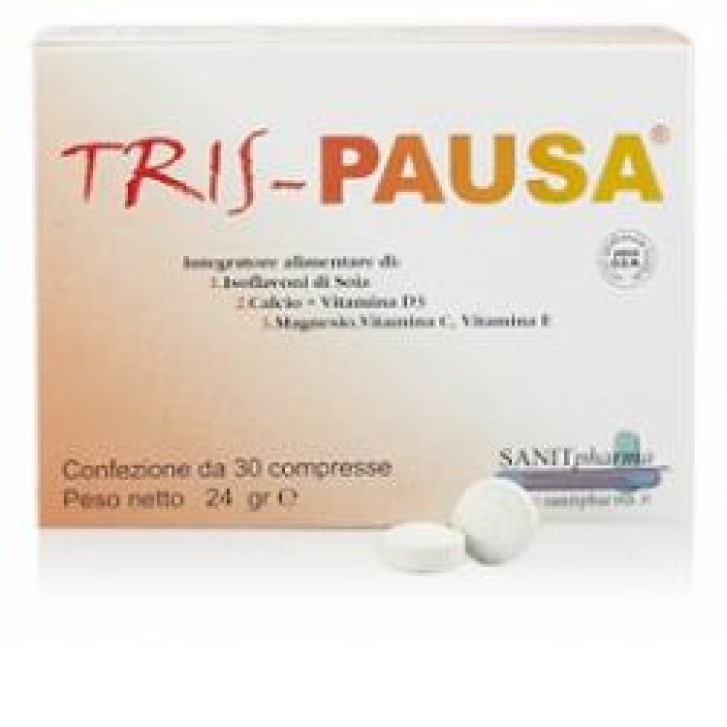 Tris Pausa 30 Compresse - Integratore Menopausa