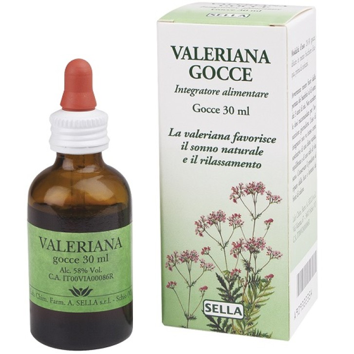 Sella Valeriana Gocce 30 ml - Integratore Tranquillante