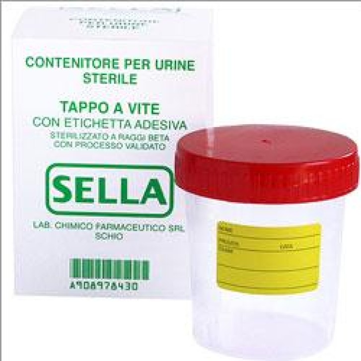 Sella Contenitore Urine Sterile da 120 ml