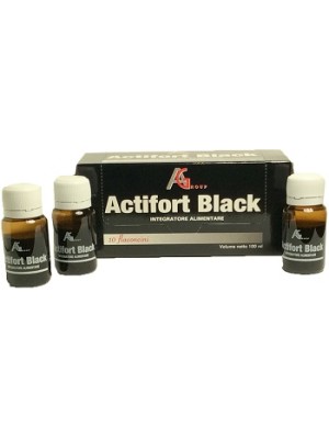 Actifort Black 10 Flaconcini - Integratore Alimentare