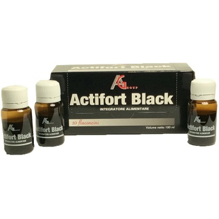 Actifort Black 10 Flaconcini - Integratore Alimentare