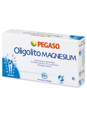 Pegaso Oligolito Magnesium Integratore di Minerali 20 Fiale 2 ml