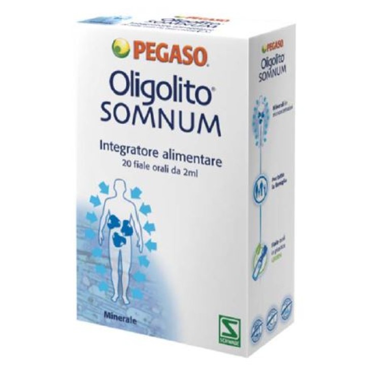 Pegaso Oligolito Somnum 20 Fiale 2 ml - Integratore Alimentare