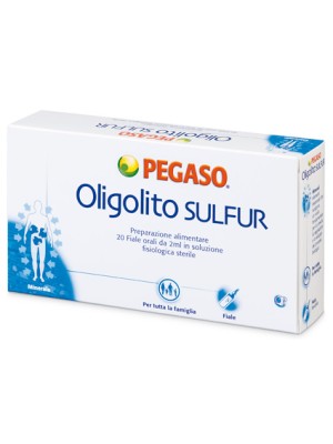 Pegaso Oligolito Sulfur Integratore 20 Fiale 2 ml