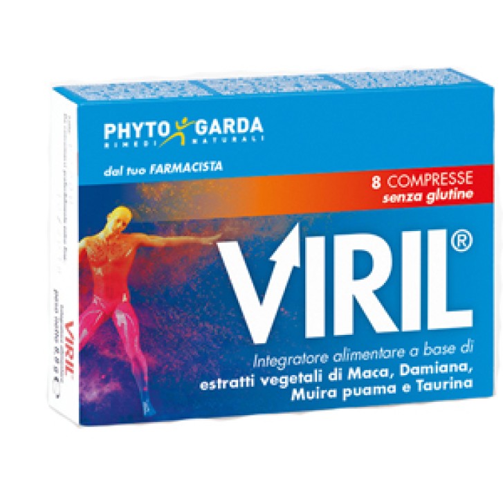 Viril 8 Compresse - Integratore Contro Disfunzione Erettile