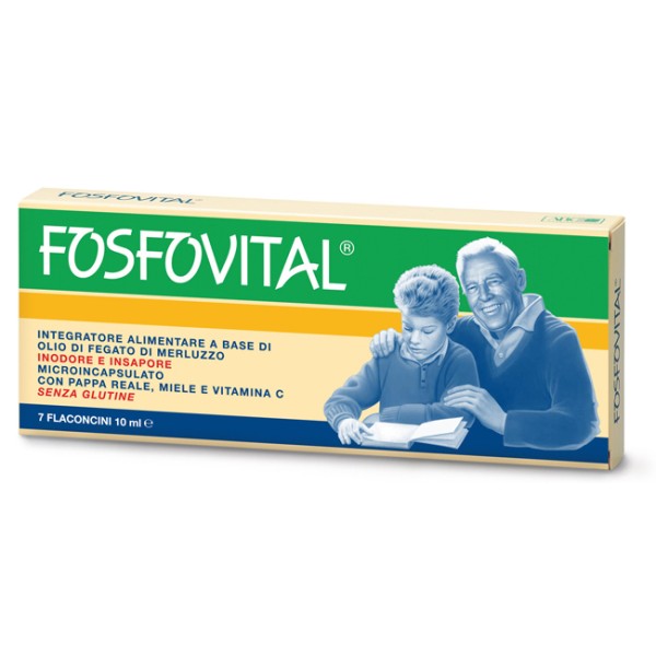 Fosfovital 7 Flaconcini - Integratore Alimentare