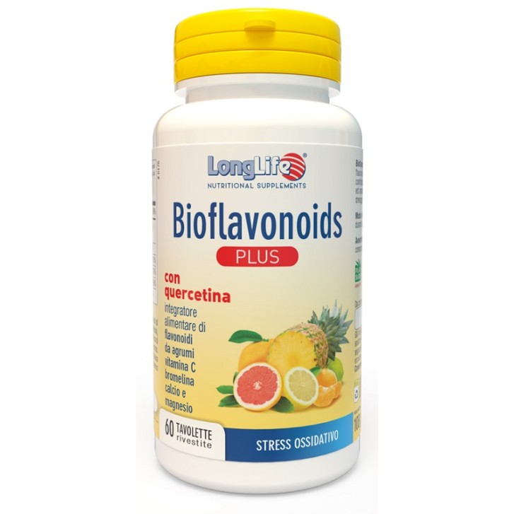 Longlife Bioflavonoids Plus 60 Tavolette - Integratore Antiossidante