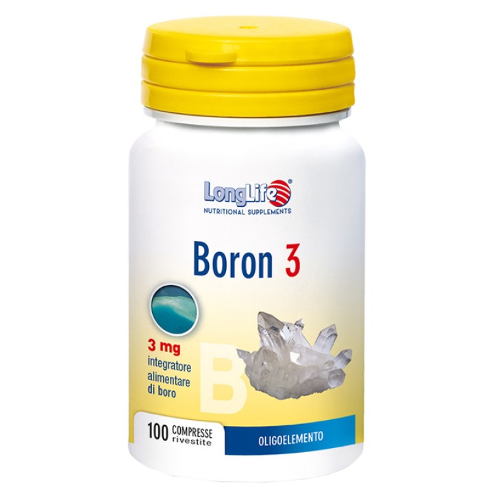 Longlife Boron 100 Compresse - Integratore Metabolismo