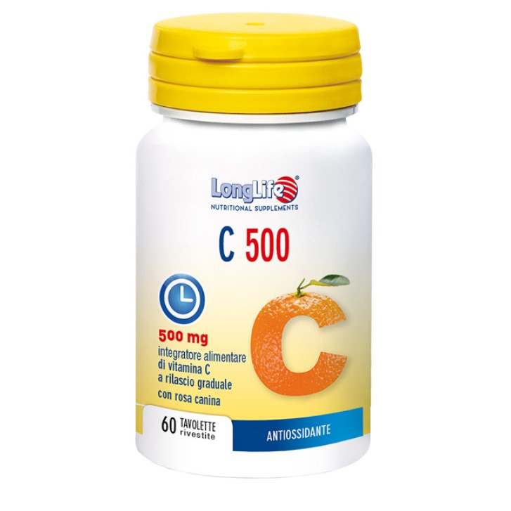 Longlife C 500 60 Compresse - Integratore Vitaminico