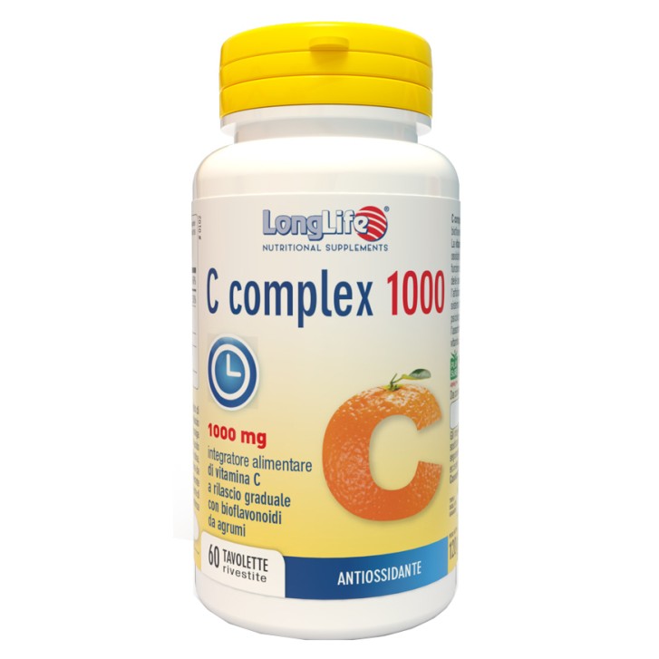 Longlife C Complex 1000 60 Compresse - Integratore Vitaminico