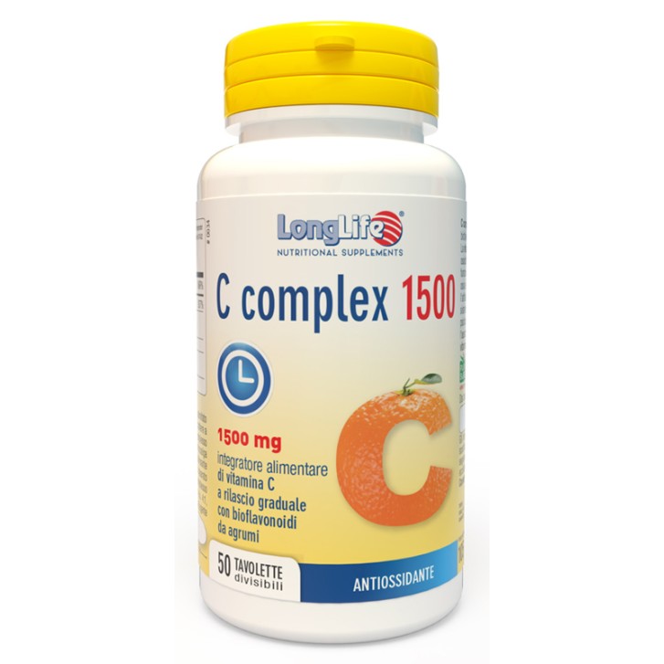 Longlife C Complex 1500 50 Compresse - Integratore Antiossidante