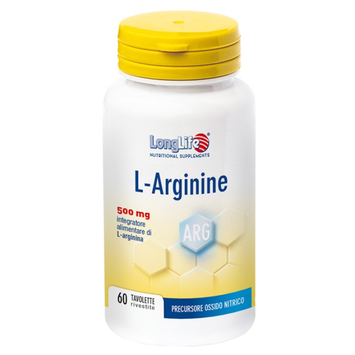Longlife Larginine 60 Compresse - Integratore Muscolare