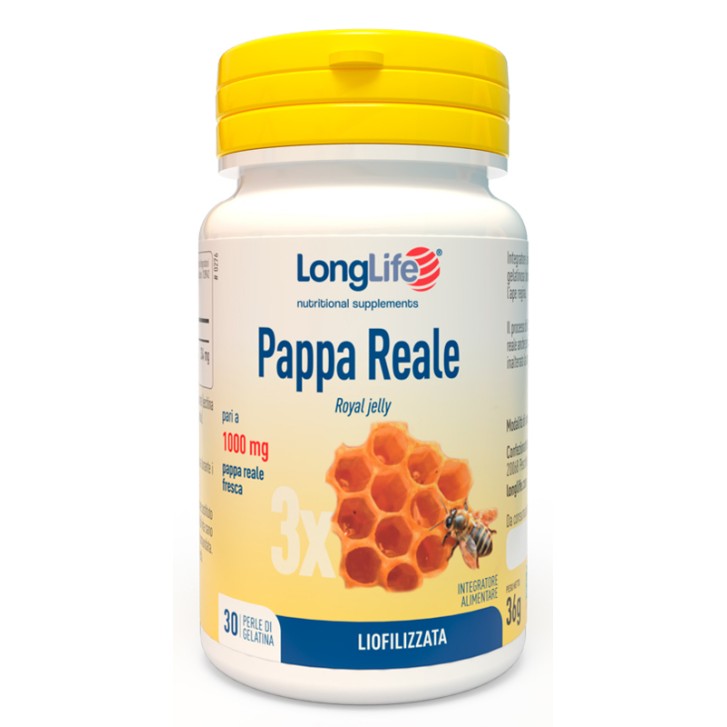 Longlife Pappa Reale 30 Perle - Integratore Tonico