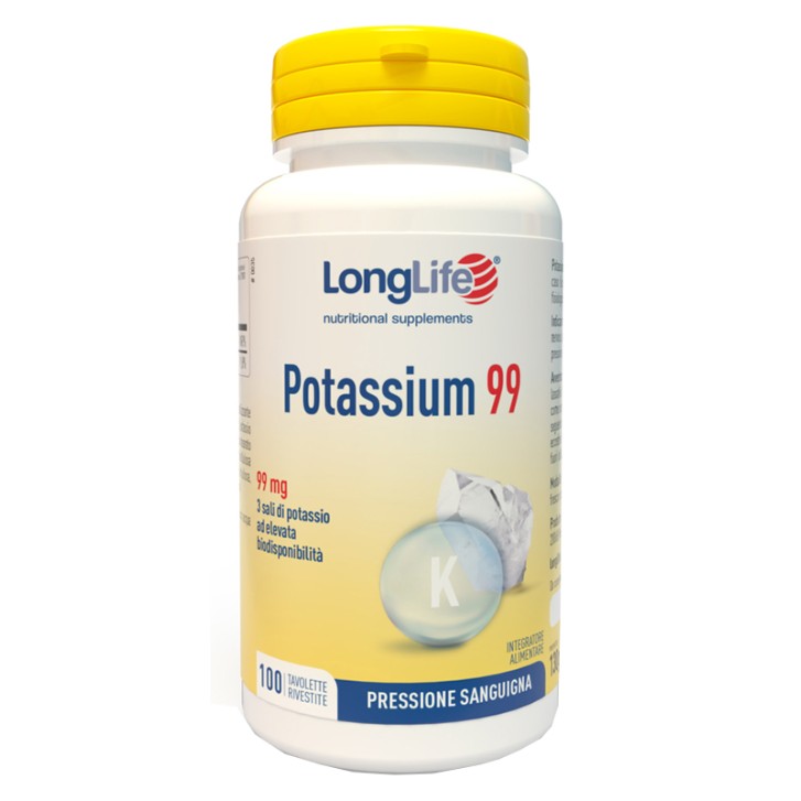 Longlife Potassium 99 100 Compresse - Integratore Muscolare
