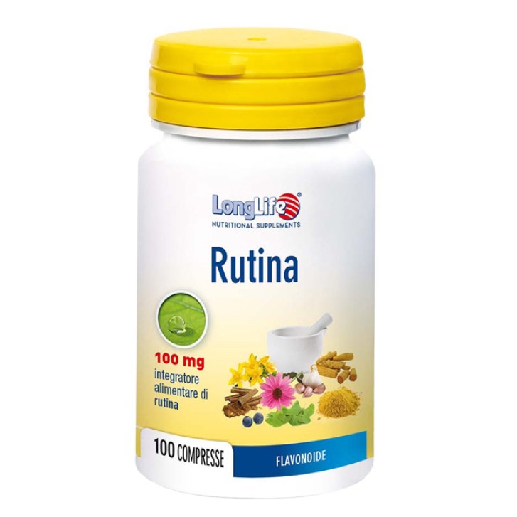 Longlife Rutina 100 Compresse - Integratore Flavonoide