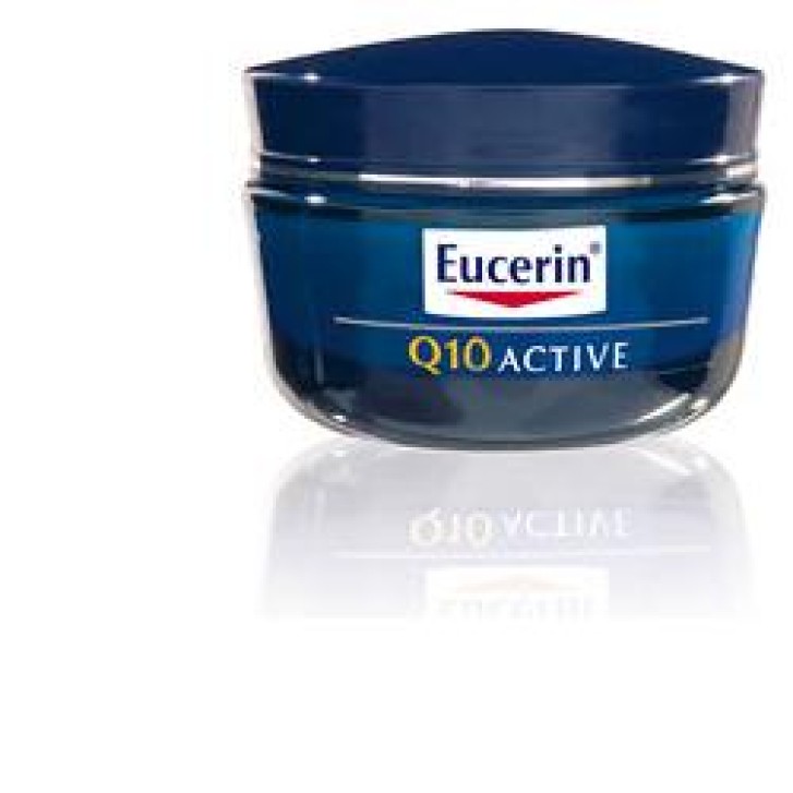Eucerin Q10 Active Crema Notte Idratante Antirughe 50 ml