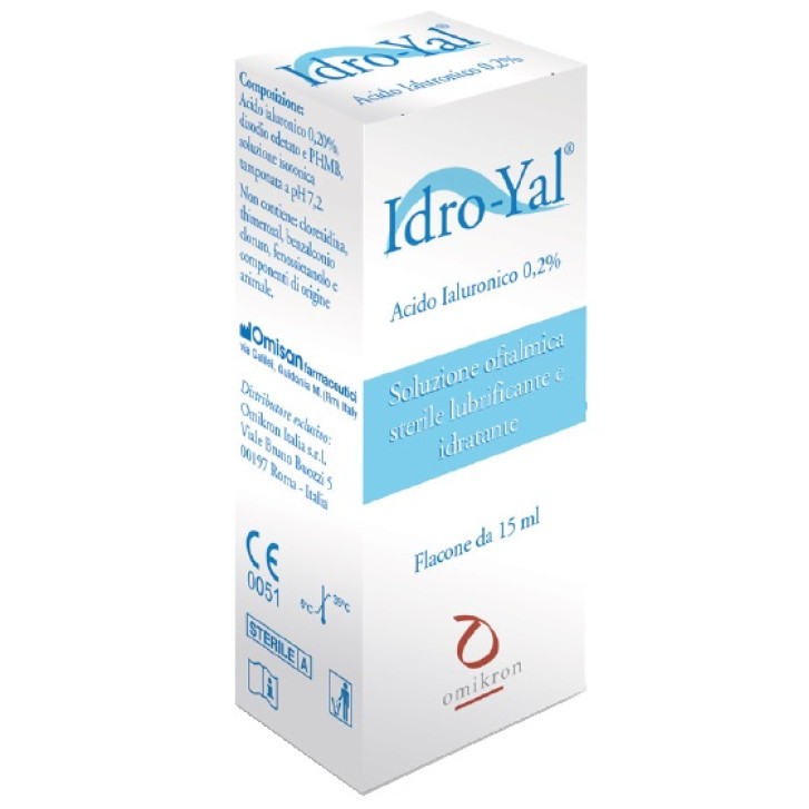 Idro-Yal Soluzione Lubrificante per Lenti a Contatto 15 ml