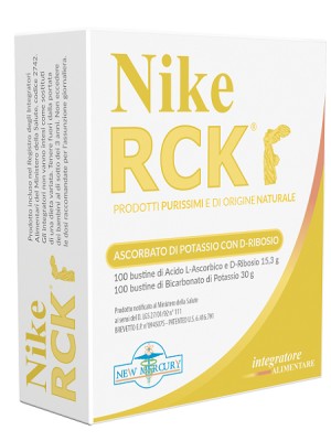 Nike RCK Ascorbato Potassio + Ribosio 200 Buste - Integratore Alimentare
