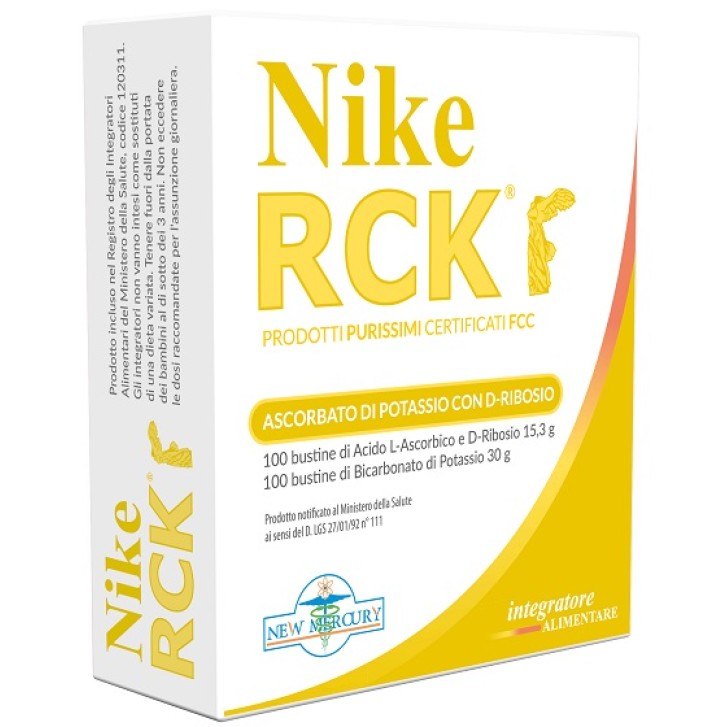 Nike RCK Ascorbato Potassio + Ribosio 200 Buste - Integratore Alimentare