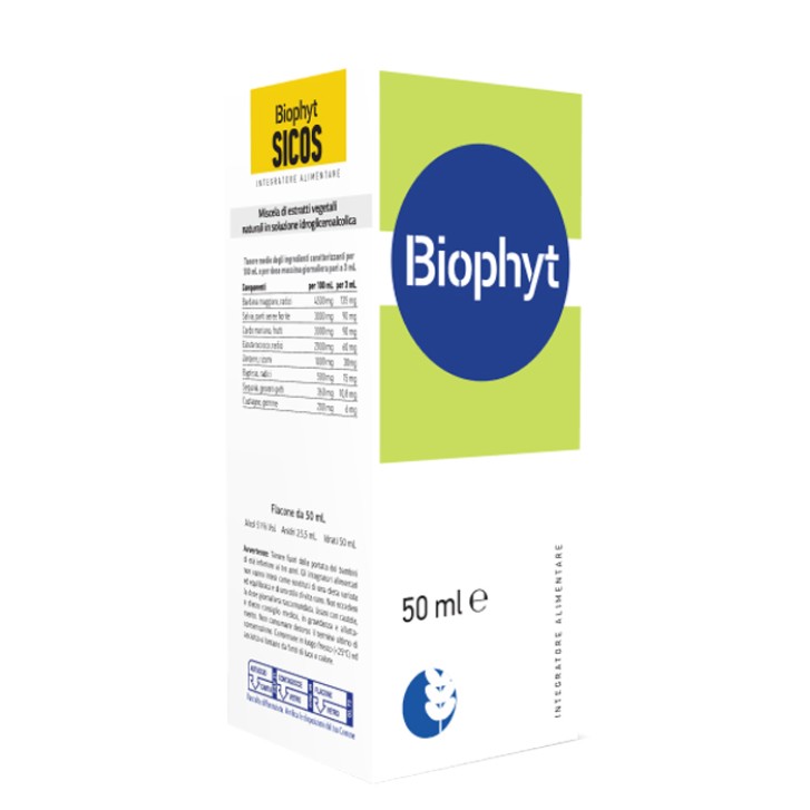 Biophyt Sicos S 50 ml - Integratore Alimentare