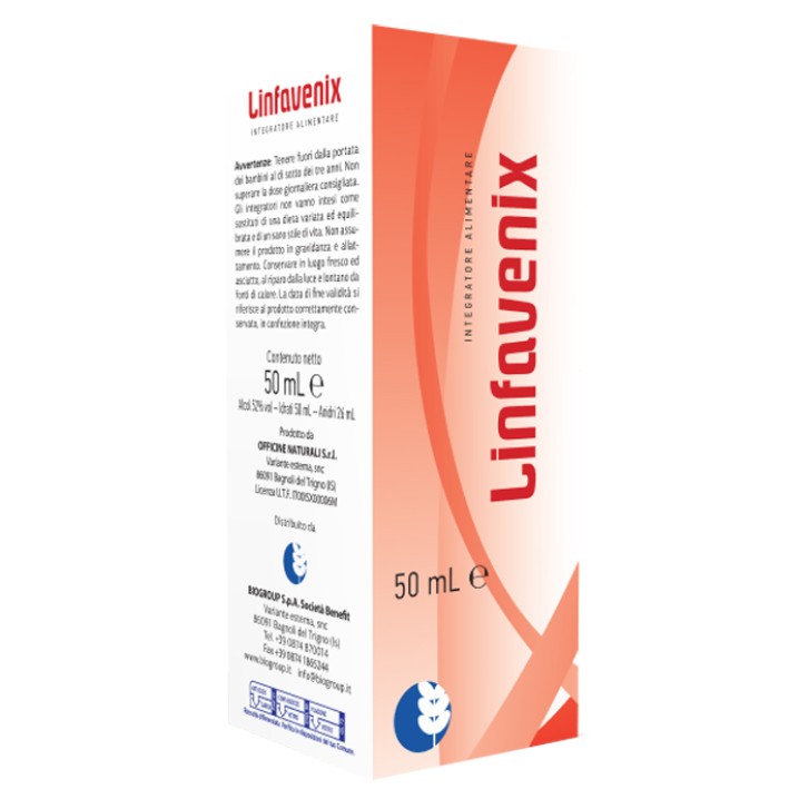 Linfavenix Soluzione Idroalcolica Gocce 50 ml - Integratore Alimentare