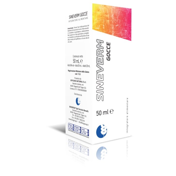 Sineverm Soluzione Idroalcolica Gocce 50 ml - Integratore Alimentare