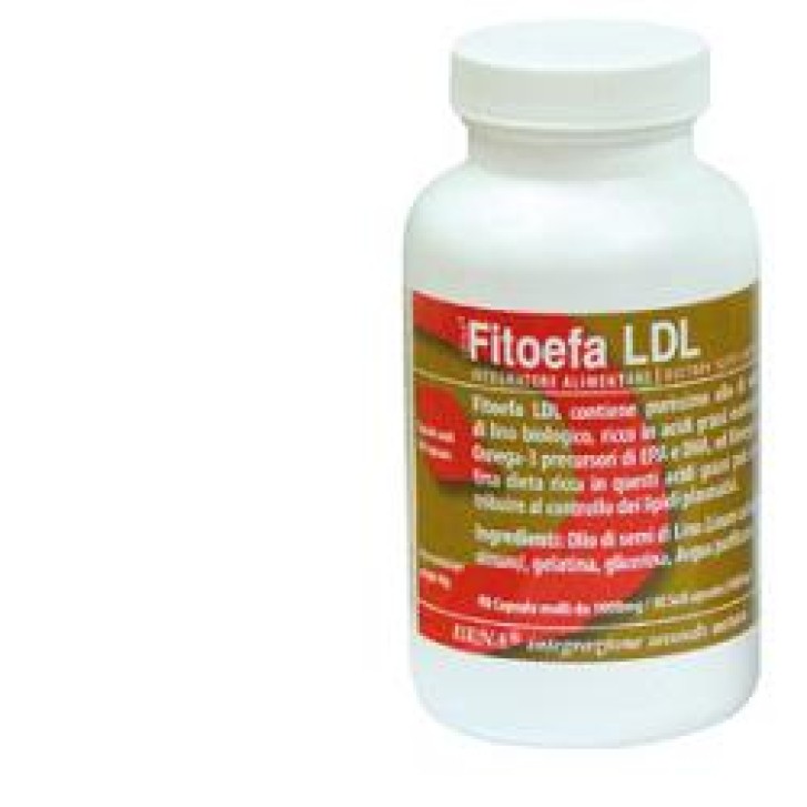 Cemon Fitoefa LDL Olio di Semi di Lino 90 Capsule - Integratore per il Colesterolo