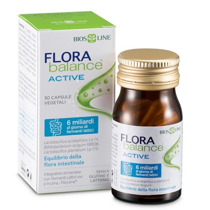 Florabalance Active 30 Capsule - Integratore Flora Batterica Intestinale