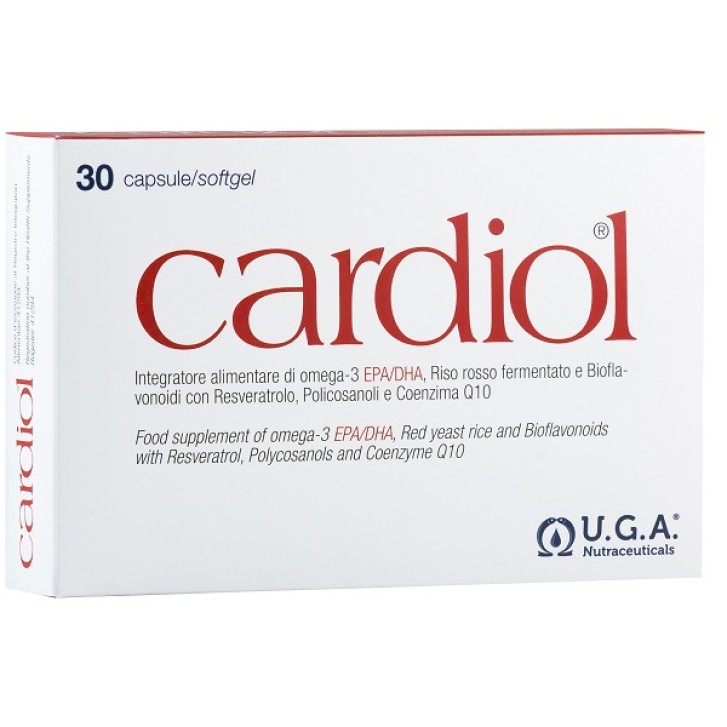 Cardiol 30 Perle - Integratore Omega3 EPA e DHA Contro Colesterolo