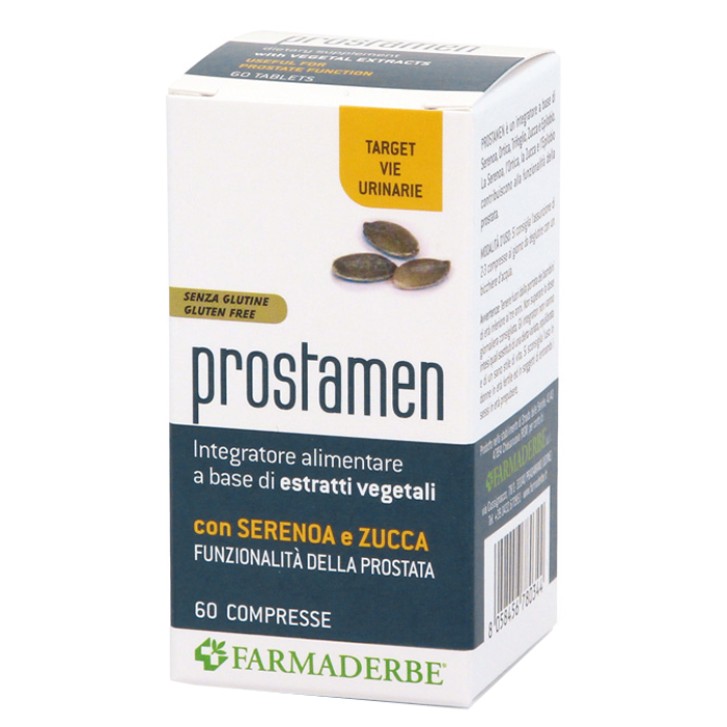 Farmaderbe Nutra Prostamen 60 Compresse - Integratore Vegetale