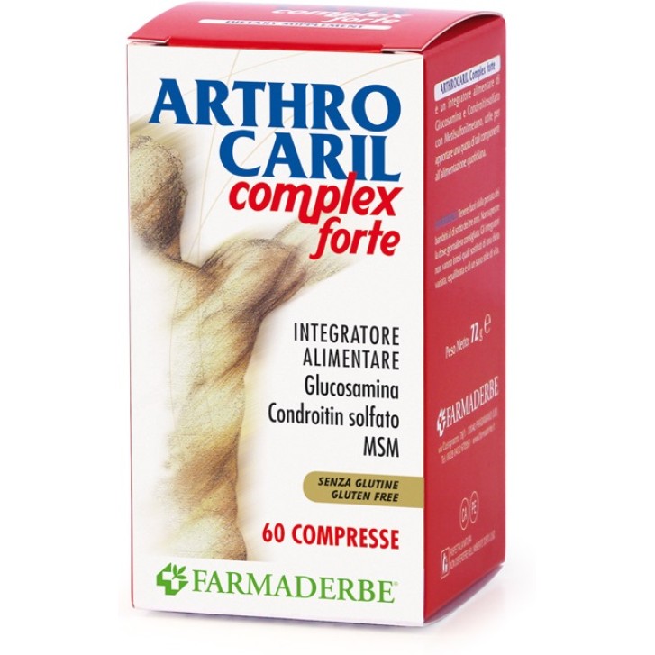 Farmaderbe Arthrocaril Complex Forte 60 Compresse - Integratore Alimentare