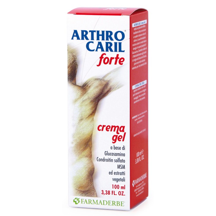 Farmaderbe Arthrocaril Gel Forte Crema per le Articolazioni 100 ml