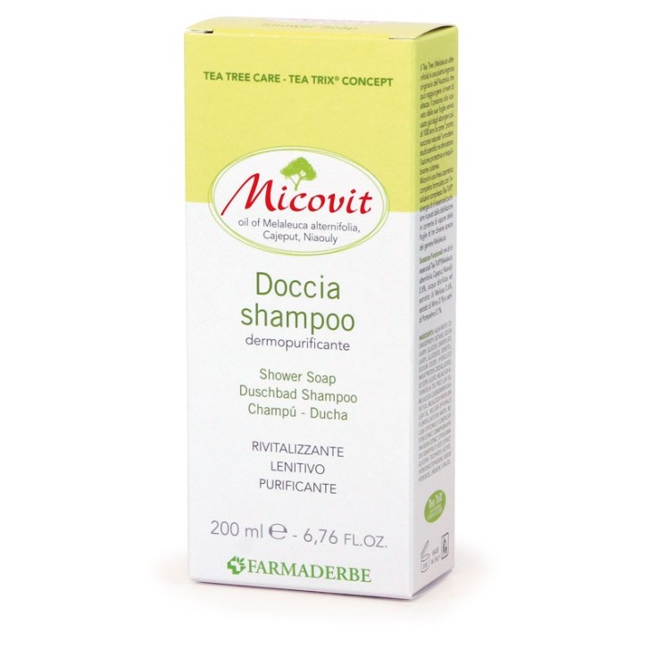Farmaderbe Micovit Doccia Shampoo 200 ml