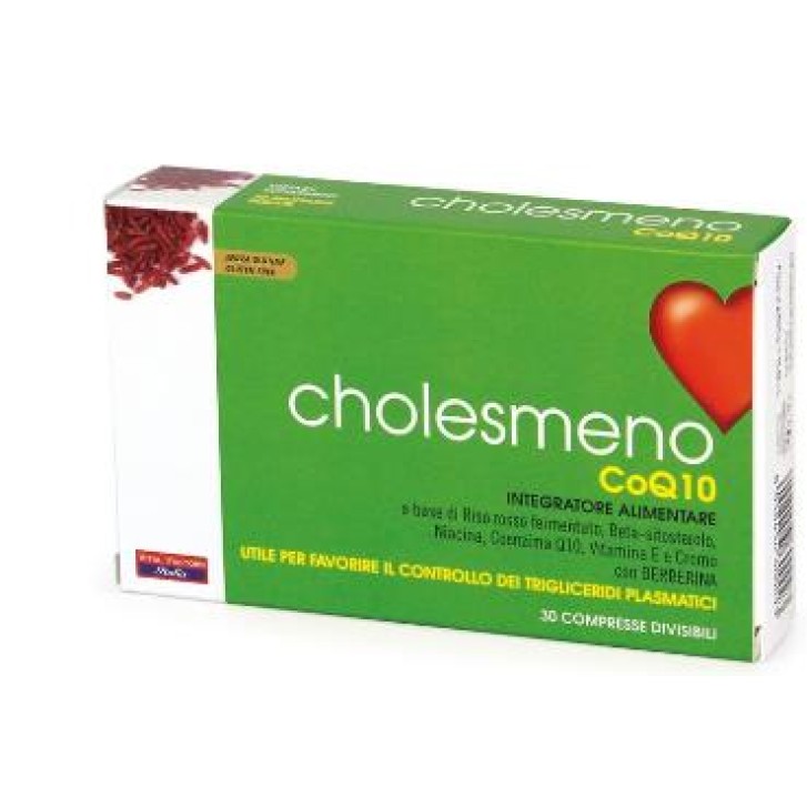 Cholesmeno CoQ10 30 Compresse - Integratore per il Colesterolo